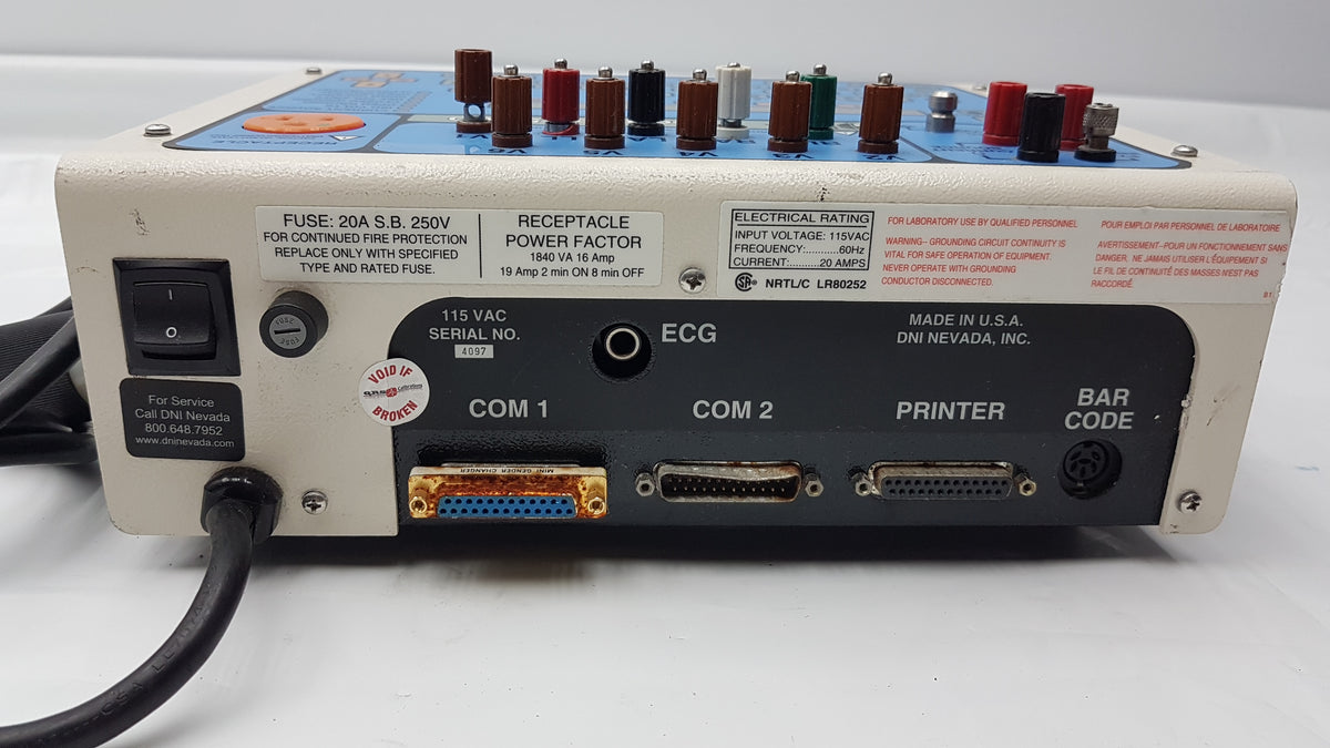 DNI Nevada MedTester 5000 Automated Electrical Safety Analyzer