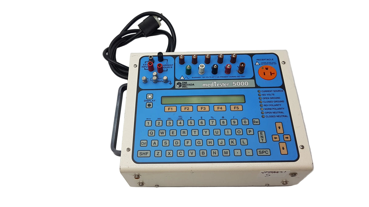 DNI Nevada MedTester 5000 Automated Electrical Safety Analyzer