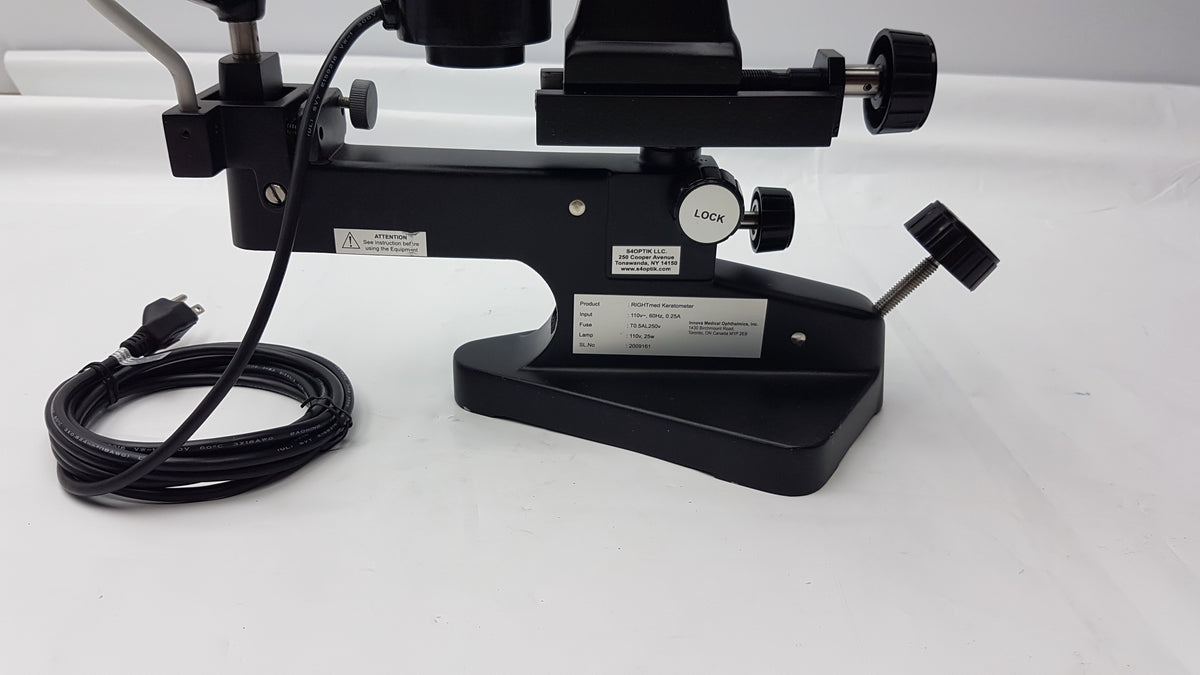 S4Optik Rightmed K-1 Manual Keratometer Ophthalmic Equipment S/N 2009161