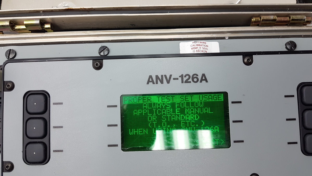 Hoffman Engineering ANV-126A Digital Night Vision Device Test Set P/N ANV-126A-001