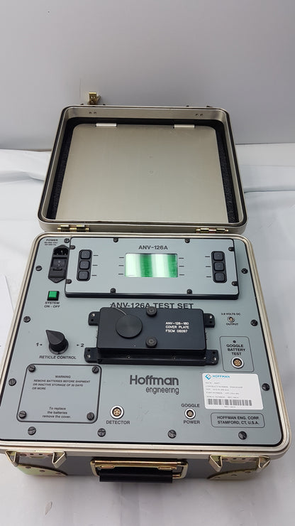 Hoffman Engineering ANV-126A Digital Night Vision Device Test Set P/N ANV-126A-001