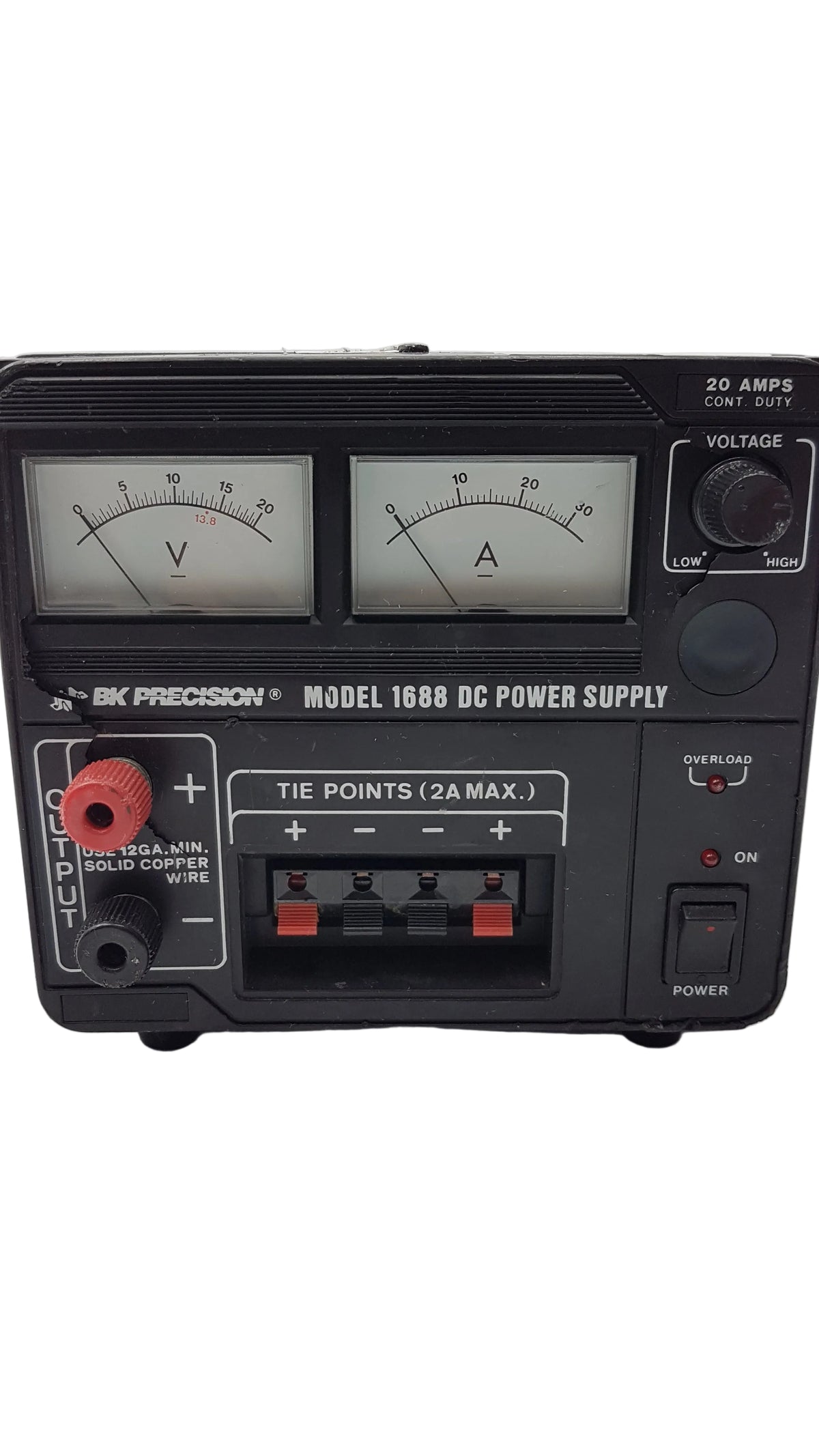 BK Precision Model 1688 DC Power Supply 50/60Hz S/N 225-1049