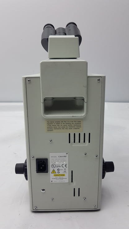 Olympus CX41 Laboratory Binocular Microscope Model - CX41RF
