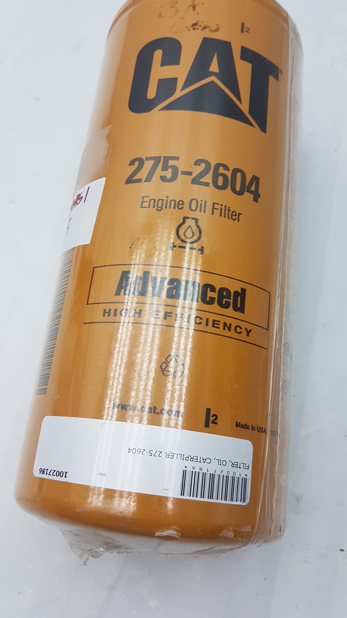 Caterpillar 275-2604 Advanced High Efficiency Engine Oil Filter
