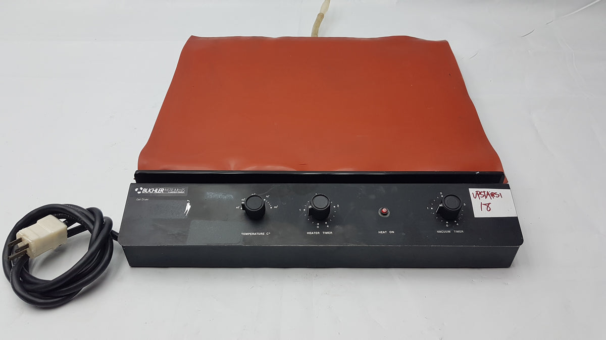 Buchler Instruments Laboratory Heating Gel Dryer Electrophoresis Slab