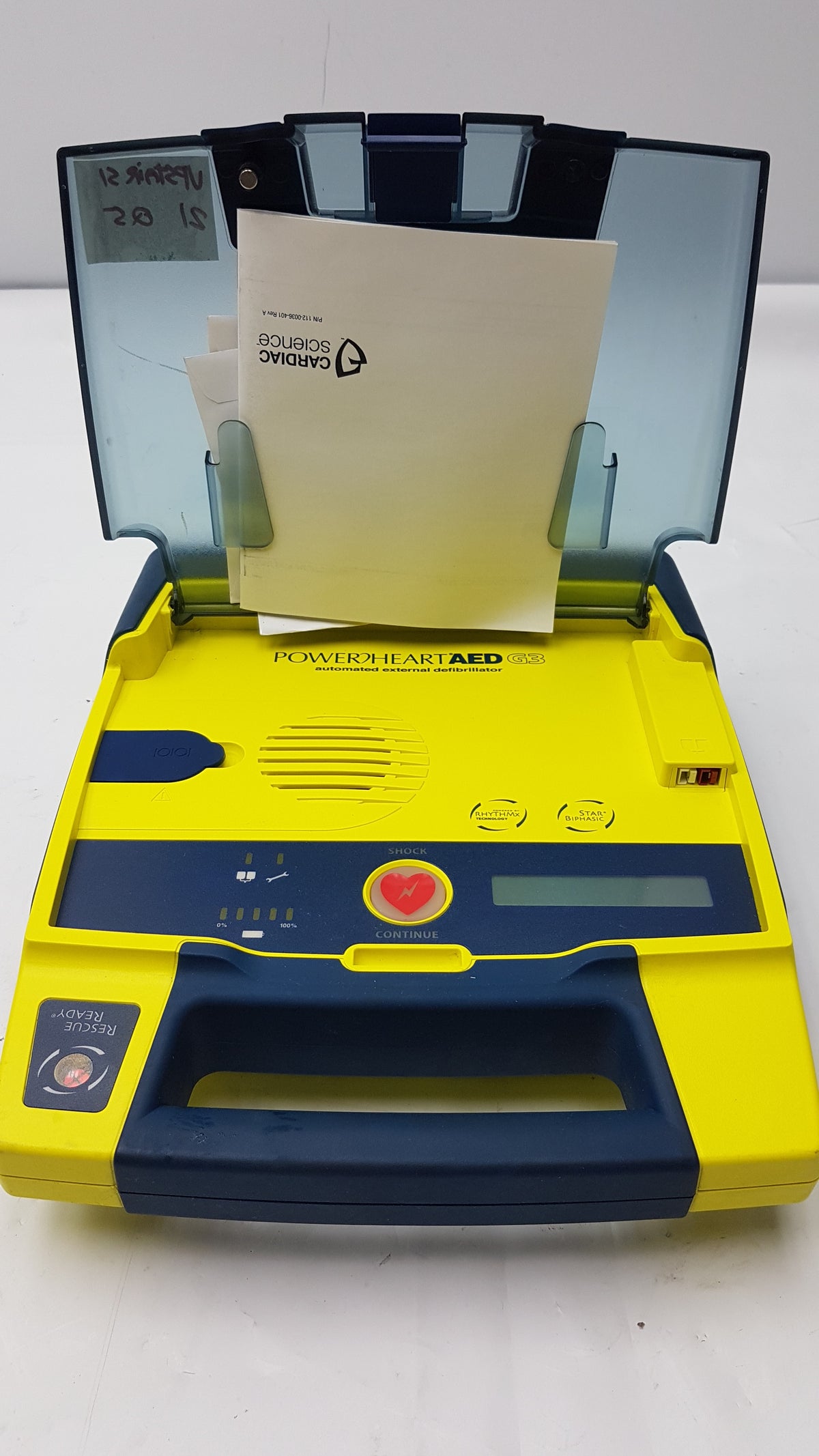 Cardiac Science Powerheart AED G3 Automated External Defibrillator Ref 9300E-501