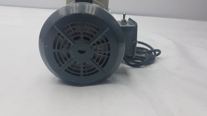 Leybold Trivac D4A Rotary Vane Vacuum Pump With GE 5KC36PN435GX Electric Motor