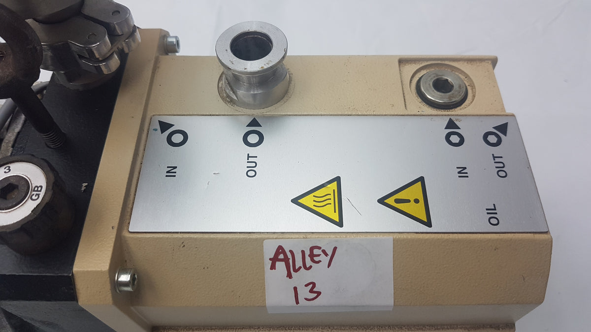 Leybold Trivac D5E Dual Stage Oil Sealed Rotary Vane Vacuum Pump