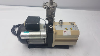 Leybold Trivac D5E Dual Stage Oil Sealed Rotary Vane Vacuum Pump