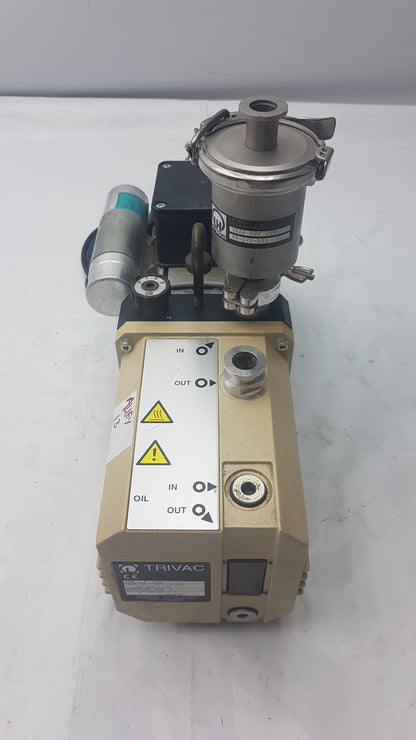 Leybold Trivac D5E Dual Stage Oil Sealed Rotary Vane Vacuum Pump