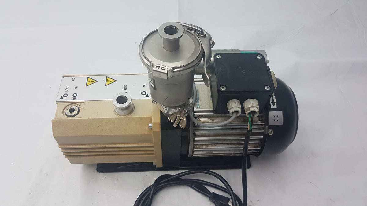 Leybold Trivac D5E Dual Stage Oil Sealed Rotary Vane Vacuum Pump