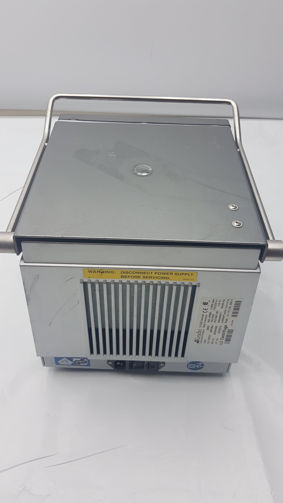 Kendro D-37520 Roche LC Carousel Centrifuge 3 RPM 115/230V 50/60 Hz Cat # 3030512