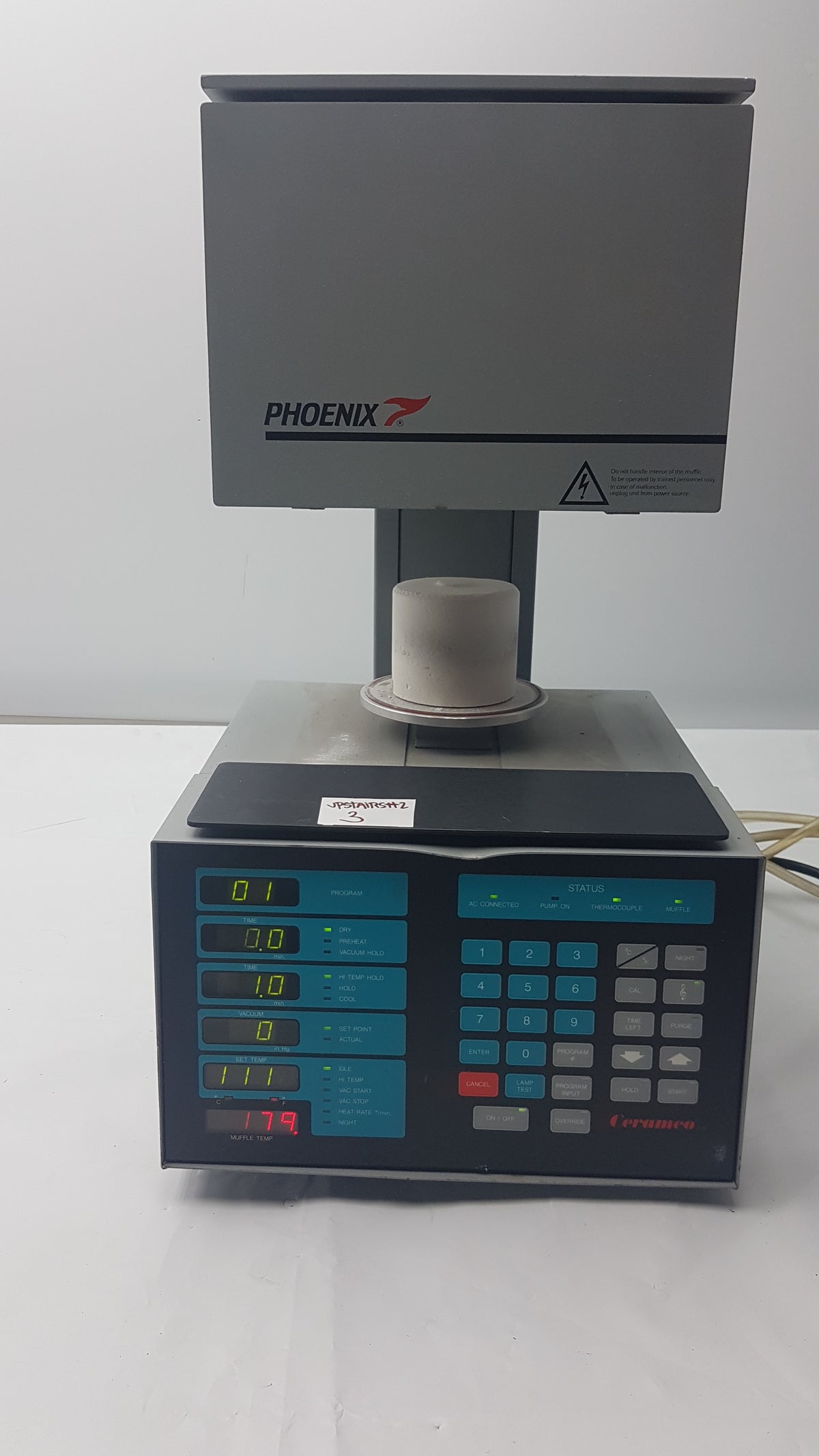 Dentsply Ceramco Phoenix Dental Lab Porcelain Furnace 115V 60Hz