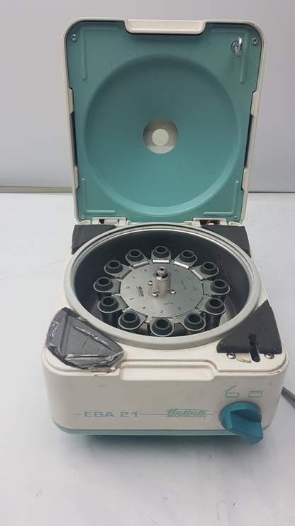 Hettich Zentrifugen EBA 21 Benchtop Laboratory Centrifuge Type 1004-01