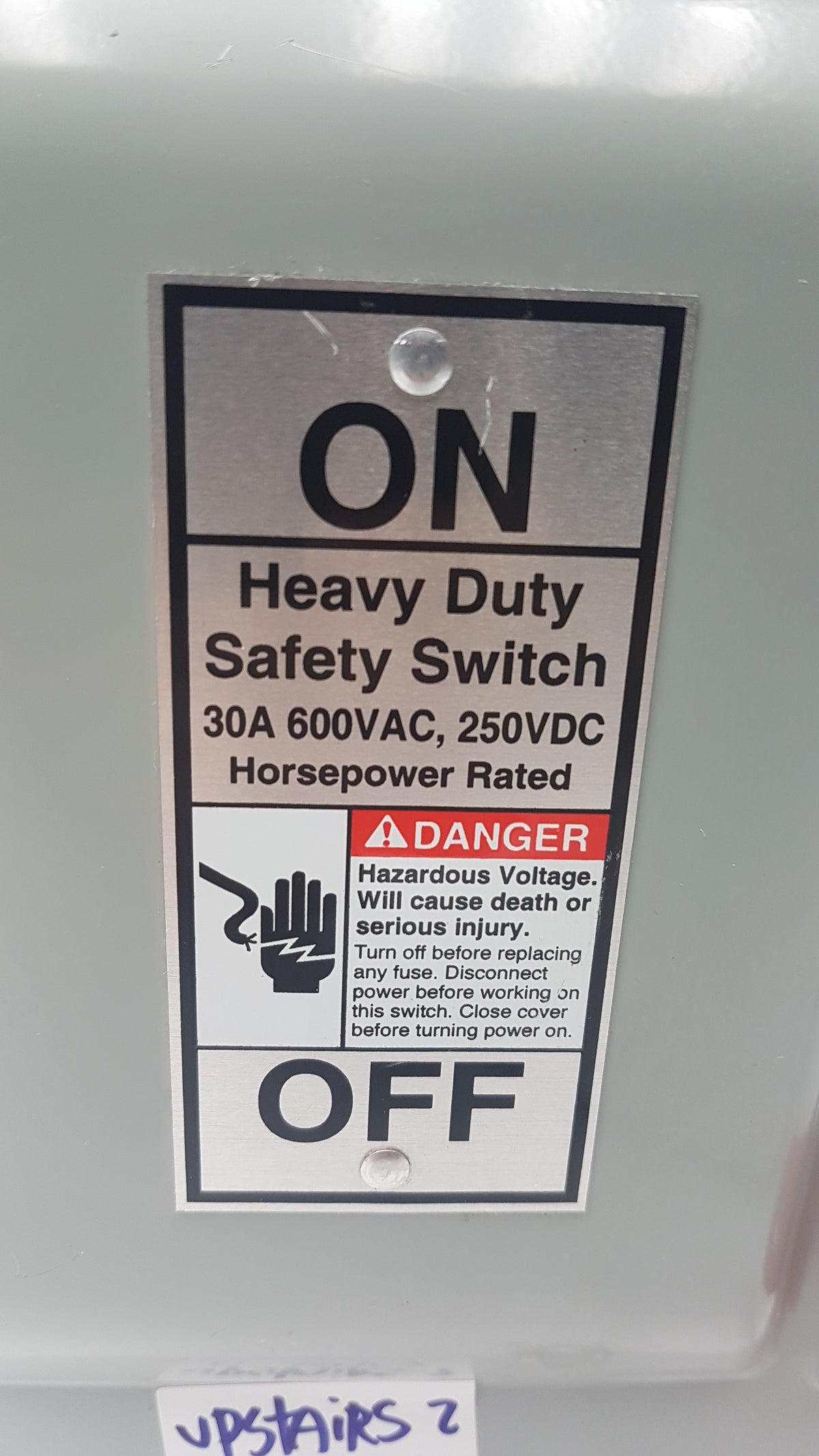 Siemens HNF361 Non Fusible Heavy Duty Safety Switch 3-Pole 30A 600V