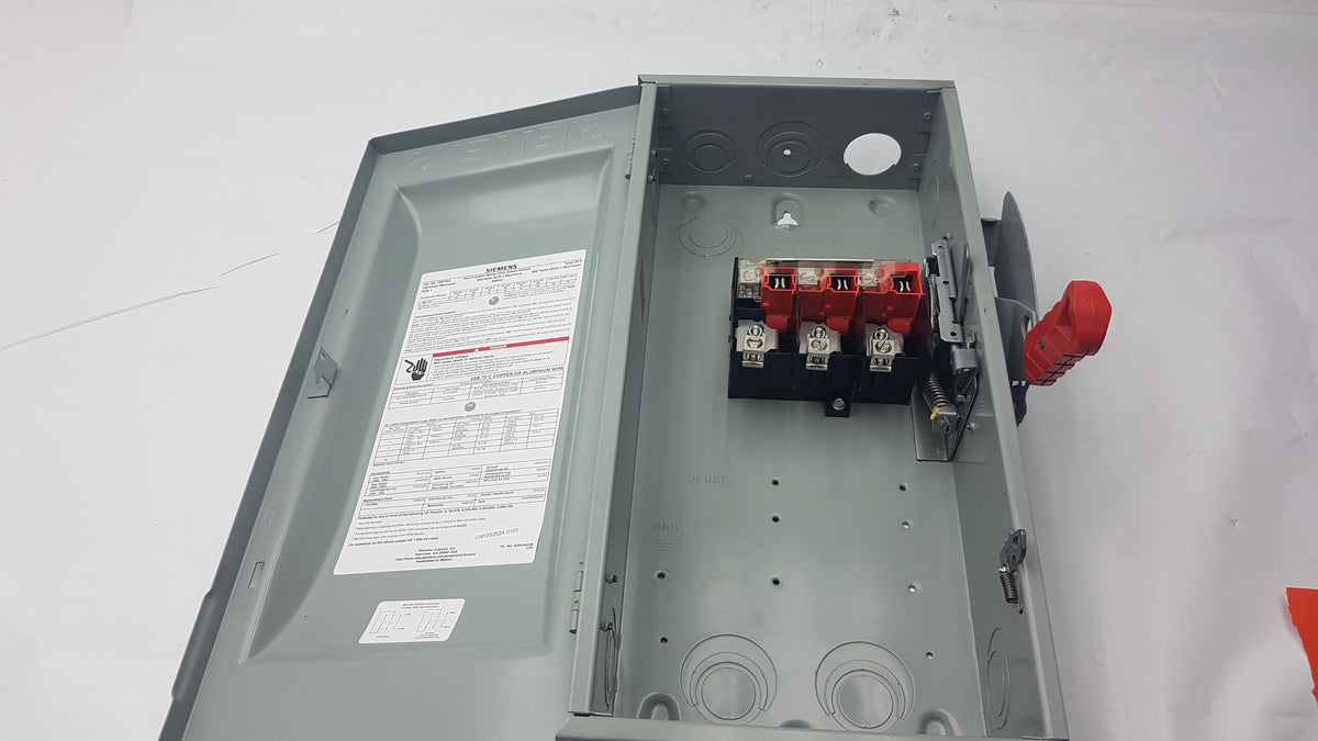 Siemens HNF363 Non Fusible Heavy Duty Safety Switch 100 Amp 600V