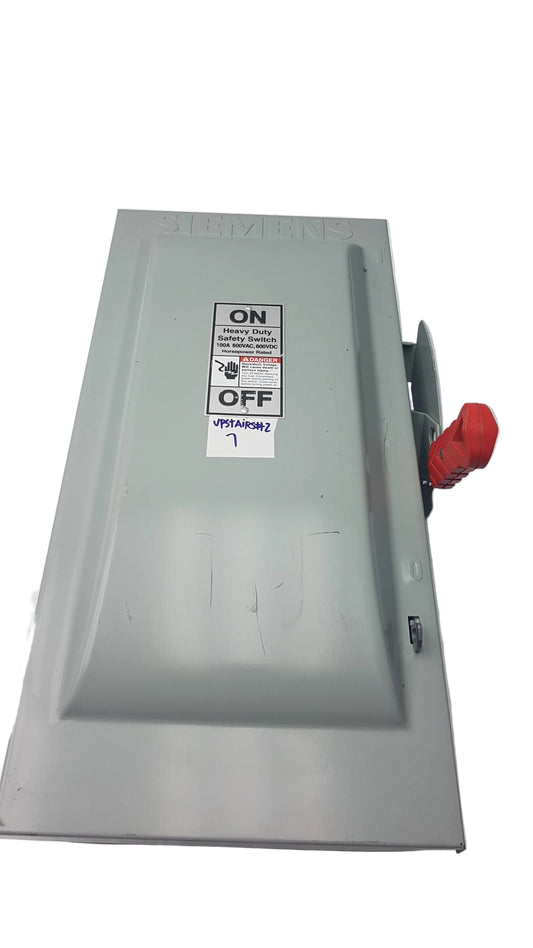Siemens HNF363 Non Fusible Heavy Duty Safety Switch 100 Amp 600V