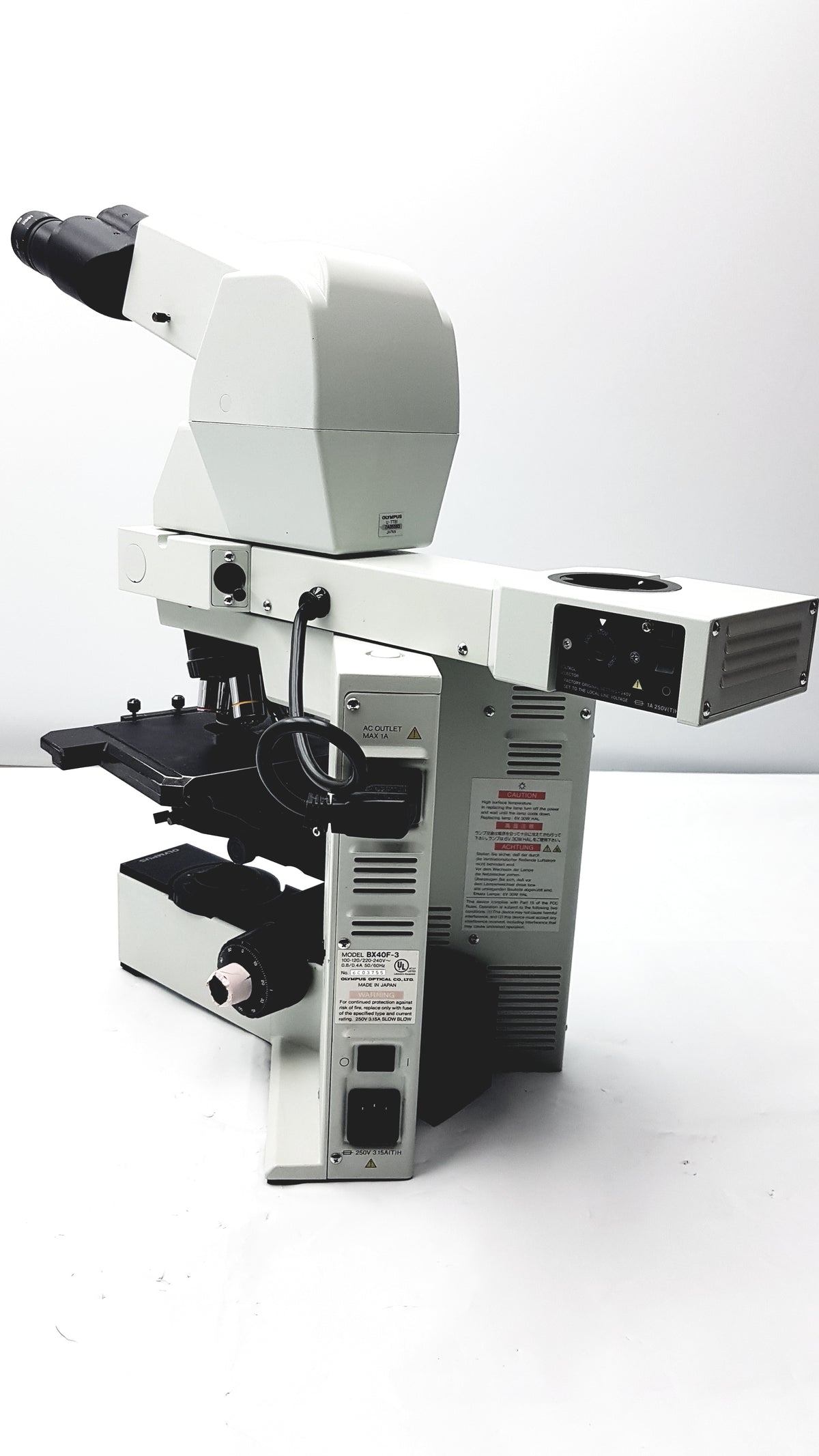 Olympus Optical BX40 Clinical Microscope Model - BX40f-3