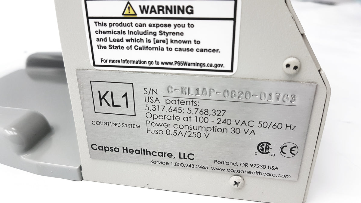 Capsa Healthcare Kirby Lester KL1 Plus Electronic Tabletop Tablet And Pill Counter