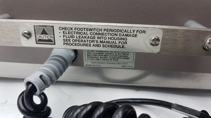 Liebel Flarsheim Hydradjust Foot Switch Imaging System P/N 414020-B