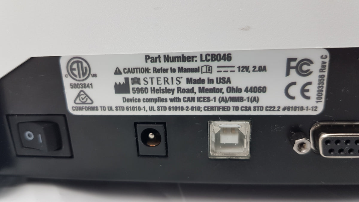 Steris LCB046 Tabletop Celerity HP Incubator Lab Equipment