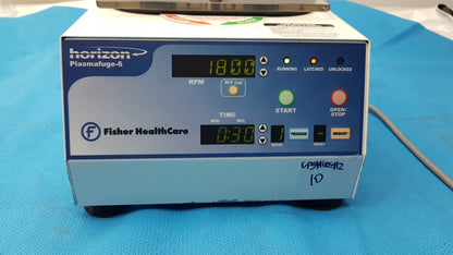 Fisher HealthCare 842VES Horizon Plasmafuge-6 Laboratory Centrifuge 115V 50/60Hz