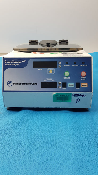 Fisher HealthCare 842VES Horizon Plasmafuge-6 Laboratory Centrifuge 115V 50/60Hz