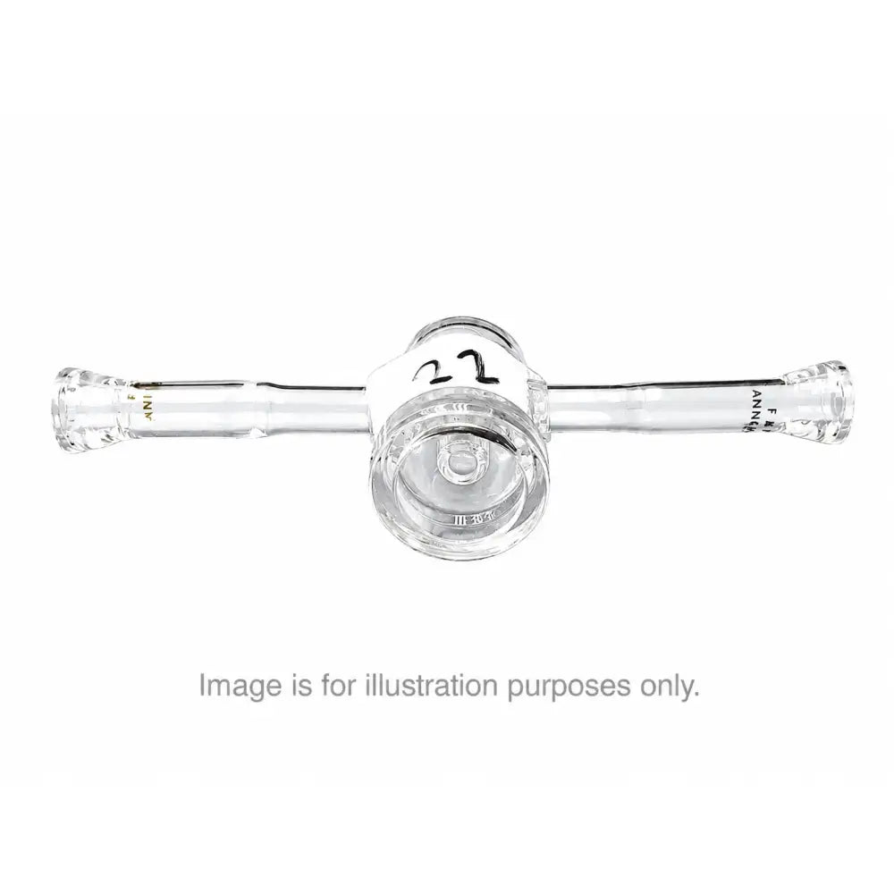 24/40 Borosilicate Lab Adapter with Glass Stopcock Valve for Vacuum - Other Medical & Lab Glassware