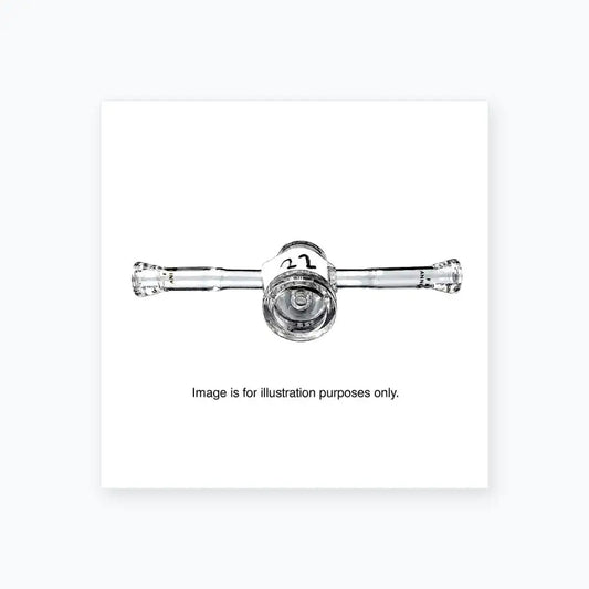24/40 Borosilicate Lab Adapter with Glass Stopcock Valve for Vacuum - Other Medical & Lab Glassware