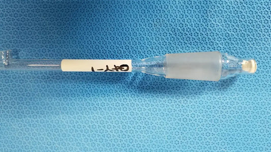 Generic 24/40 Glass Thermometer Adapter Lab Thermometry Tube Narrow Mouth Joint Laboratory Glassware, second-hand product photo 1