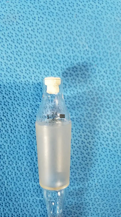 Generic 24/40 Glass Thermometer Adapter Lab Thermometry Tube Narrow Mouth Joint Laboratory Glassware, second-hand product photo 4
