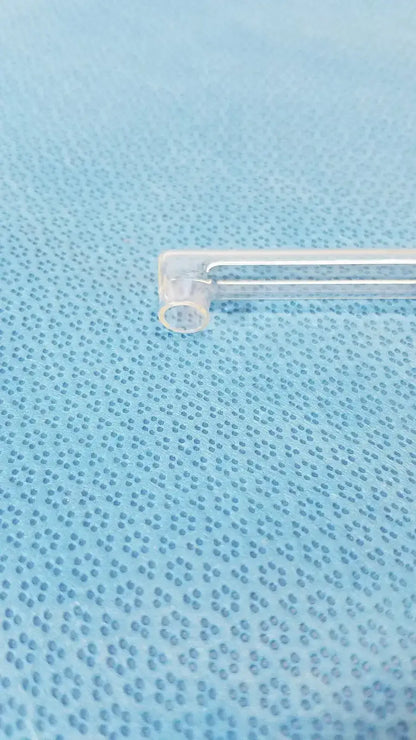 Generic 24/40 Glass Thermometer Adapter Lab Thermometry Tube Narrow Mouth Joint Laboratory Glassware, second-hand product photo 3