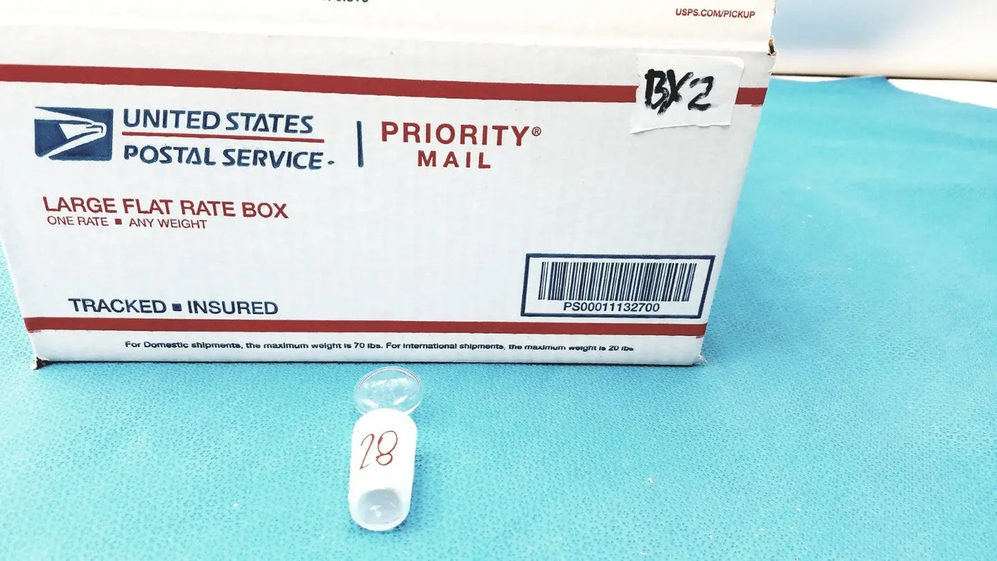 Reuse Medical 24/40 Hollow Glass Stopper – Tapered Joint – Borosilicate Lab Grade Other Medical & Lab Equipment, second-hand product photo 1