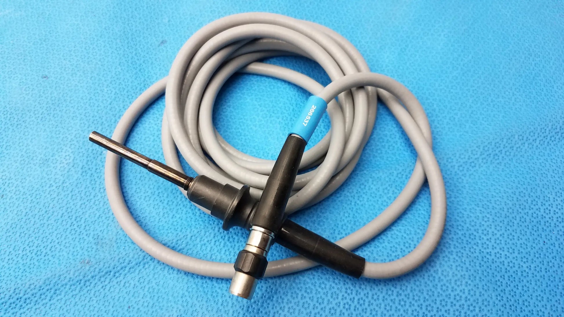 Reuse Medical Equipment 266537 Autoclavable Fiber Optic Light Guide Cable Fiber Optic Light Guide Cable, second-hand product photo 2