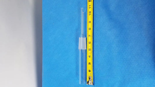 Unbranded 29/42 Male Joint Lab Glass Straight Receiver Adapter Borosilicate Quickfit Laboratory Glassware Adapter, second-hand product photo 1