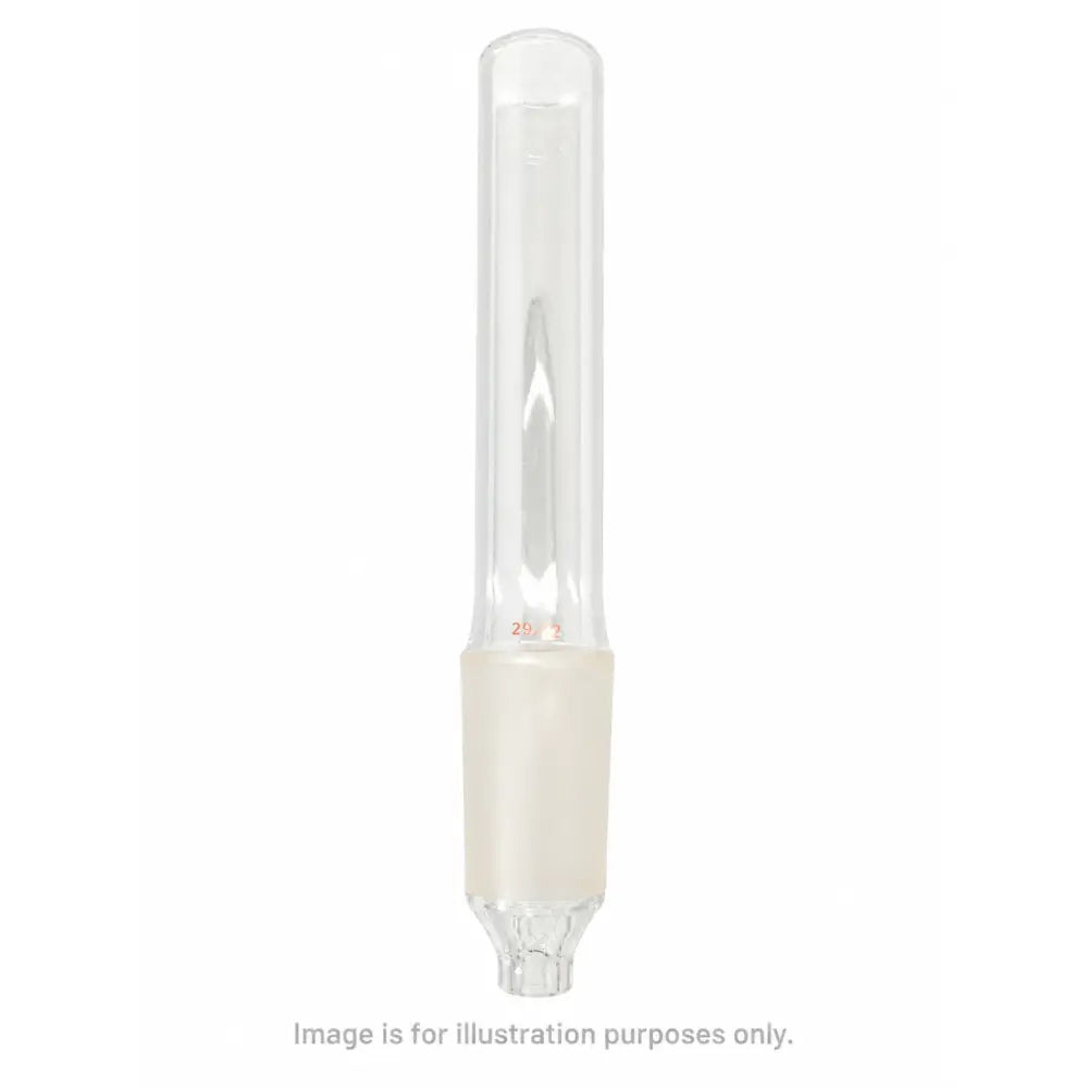 29/42 Male Joint Lab Glass Straight Receiver Adapter Borosilicate Quickfit - Laboratory Glassware Adapter