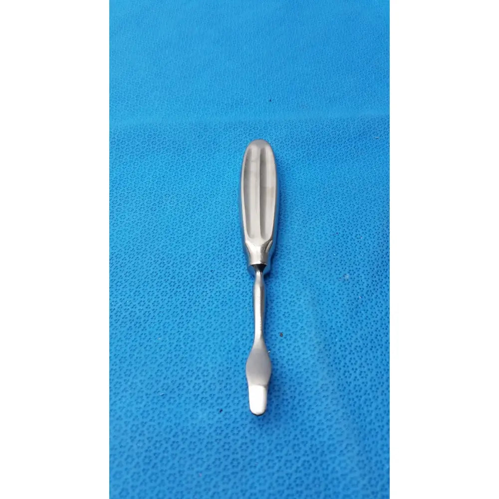 Silver surgical instrument 2977-01 with textured handle and tapered end chandler bone elevators large bone elevators