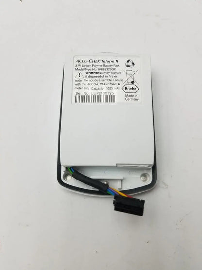 Generic 3.7V Lithium Battery Pack For Accu-Chek Inform II - 04882326001 Medical Device Battery, second-hand product photo 2