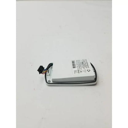 White rectangular ac dc power supply with black connector and multi colored wires for 3.7v lithium battery pack
