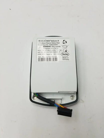 Generic 3.7V Lithium Battery Pack For Accu-Chek Inform II - 04882326001 Medical Device Battery, second-hand product photo 1