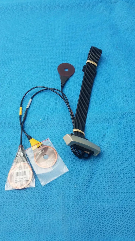 Generic 3 Leads Snap P/N ASM-0128-04 for LBL-0307-01 Recorder ECG Lead Cable, second-hand product photo 1