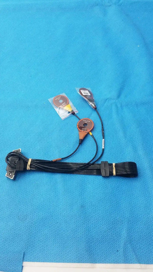 Generic 3 Leads Snap P/N ASM-0128-04 for LBL-0307-01 Recorder ECG Lead Cable, second-hand product photo 2