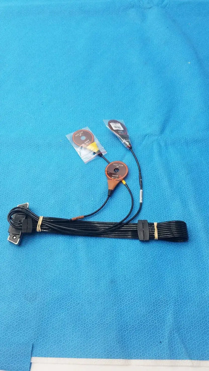 Generic 3 Leads Snap P/N ASM-0128-04 for LBL-0307-01 Recorder ECG Lead Cable, second-hand product photo 2