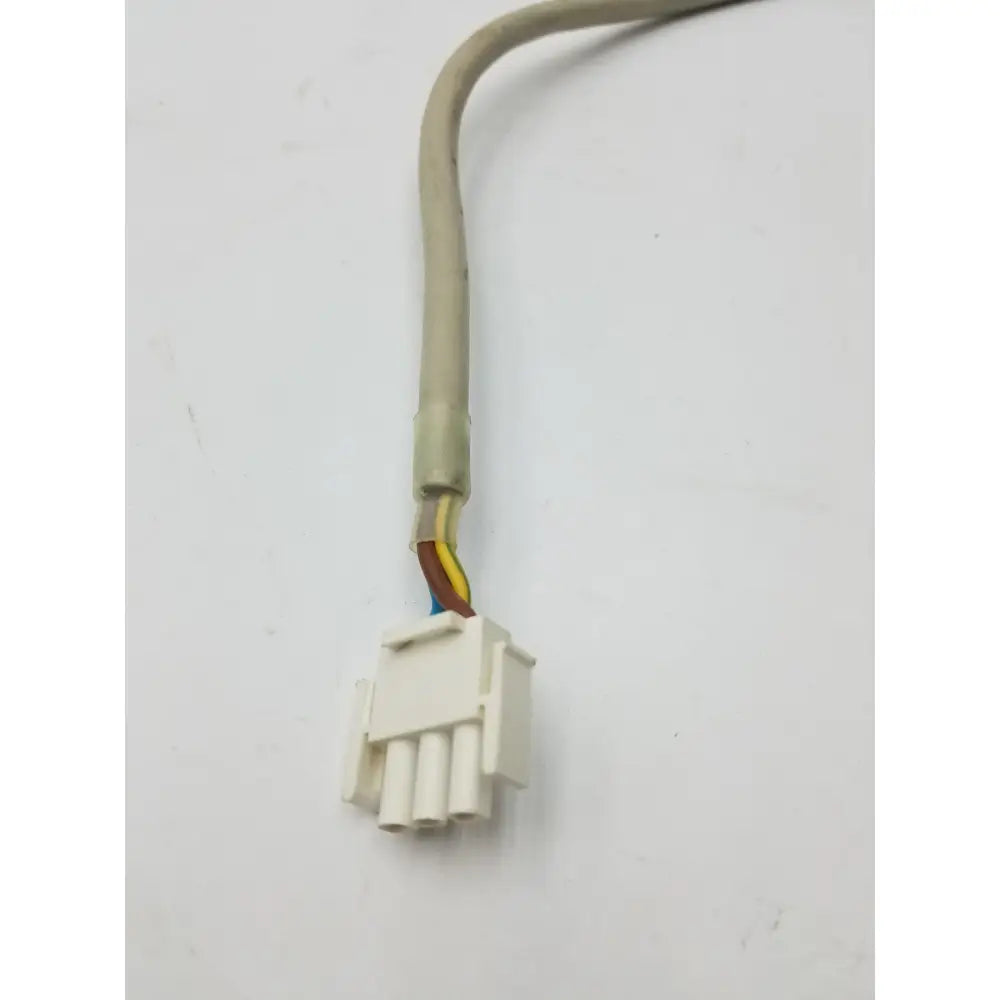 Beige insulated 3 pin female adapter cable with white plastic multi-pin connector housing for secure connections