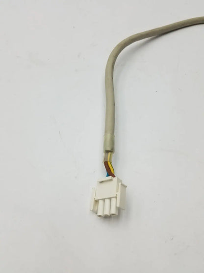 Beige insulated 3 pin female adapter cable with white plastic connector housing multiple colored wires for secure connections