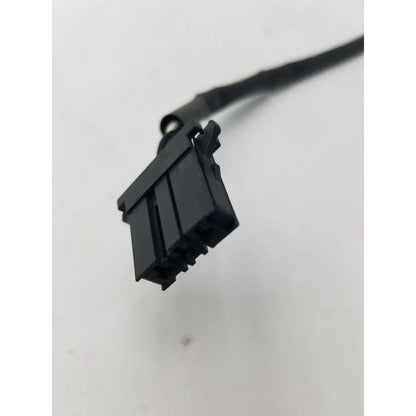 Black plastic 3 pin female to 3 pin female cable wire with braided pin female cable for secure electrical connections