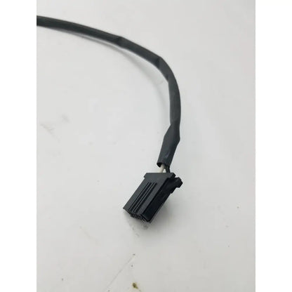 Black plastic 3 pin female cable wire with black insulated connectors for reliable electrical connections