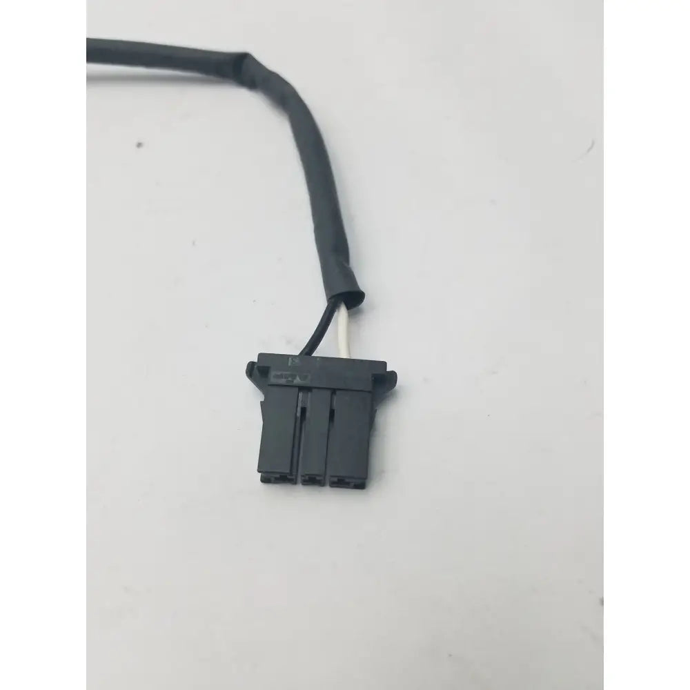 Black plastic 3 pin female connector wire with black insulated cable for secure electrical connections
