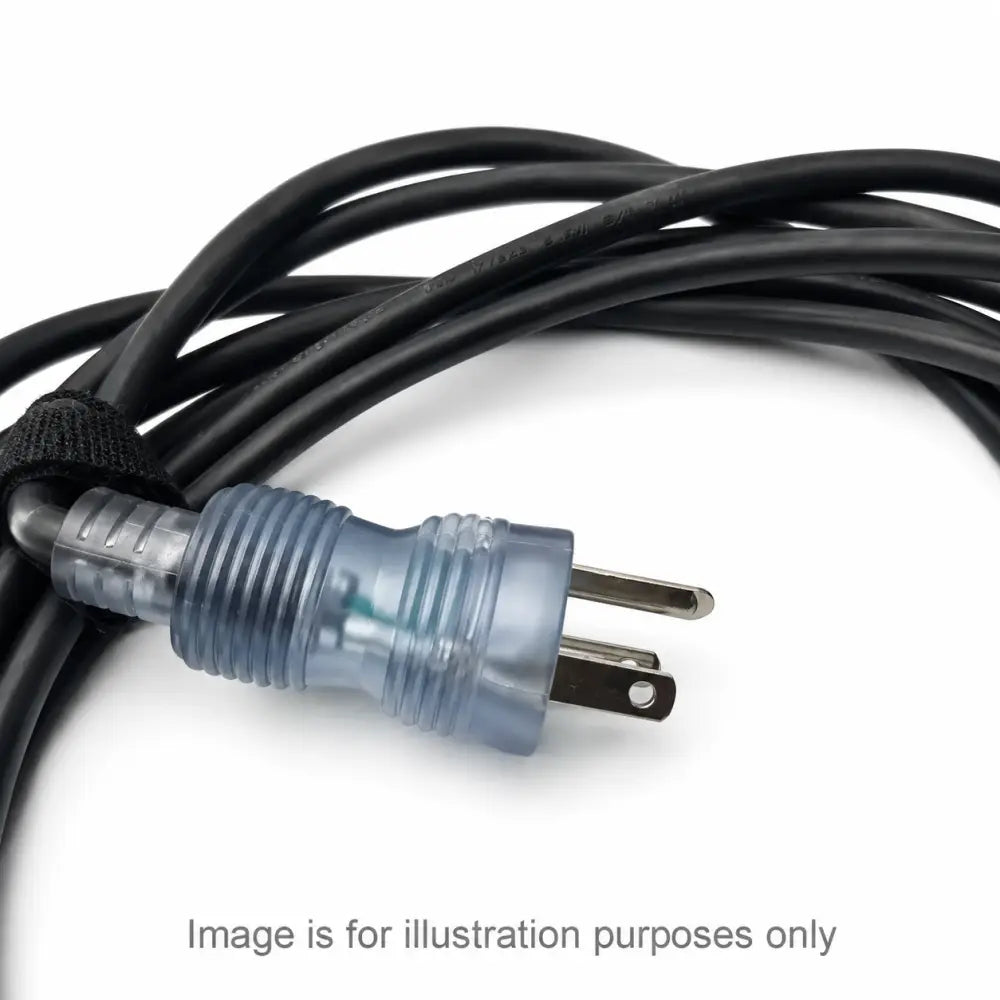 3-Prong AC Power Cord Cable for PC Monitor or Desktop – USA Plug - AC Power Cord