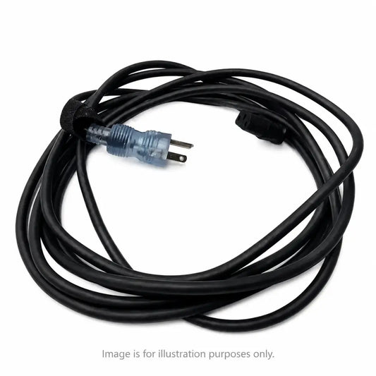 3-Prong AC Power Cord Cable for PC Monitor or Desktop – USA Plug - AC Power Cord